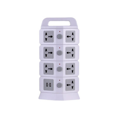 Multi Hole Terminal Board Extension Cord Socket With Usb Plug